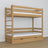 Stapelbed met lade naturel eiken van eiken – Scandinavisch design, Nizio