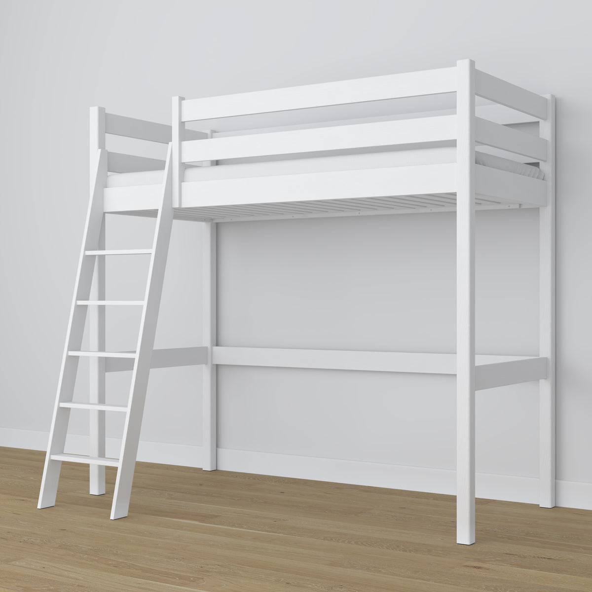 Grenen frame Nizio voor hoogslaper – duurzame basis
