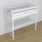 Hoogslaper met bureau wit van hout – afmetingen, Nizio Home