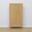 2-deurskast met lade van eikenhout naturel eiken – slaapkamer, Scandinavische stijl