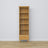 Bookcase with drawer pine natural pine 57 cm – living room and office, Scandinavian style