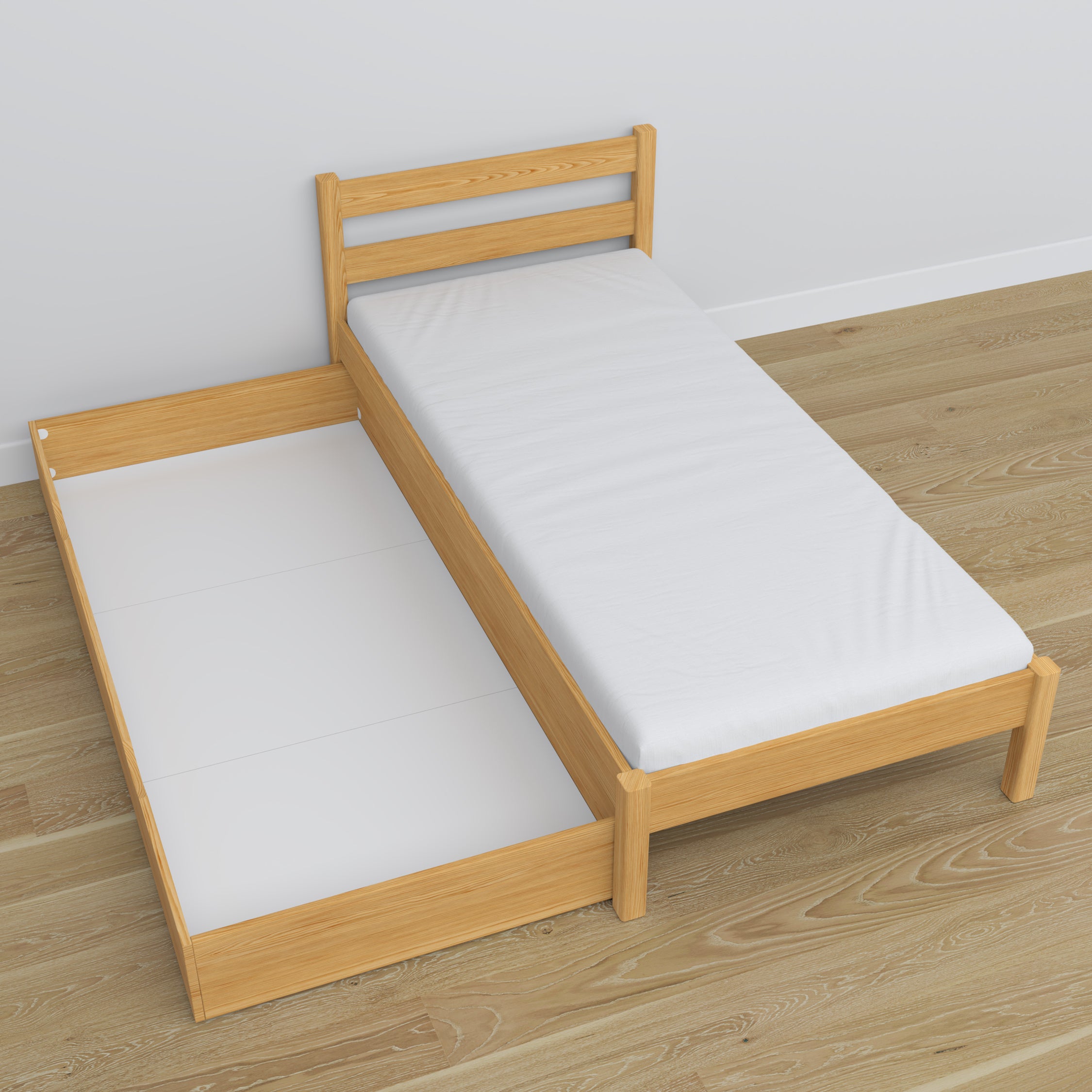 Sommier en pin Nizio pour lit avec tiroir – base durable