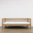 Łóżko sofa N03 dąb naturalny – dodatkowy widok, ekologiczne drewno