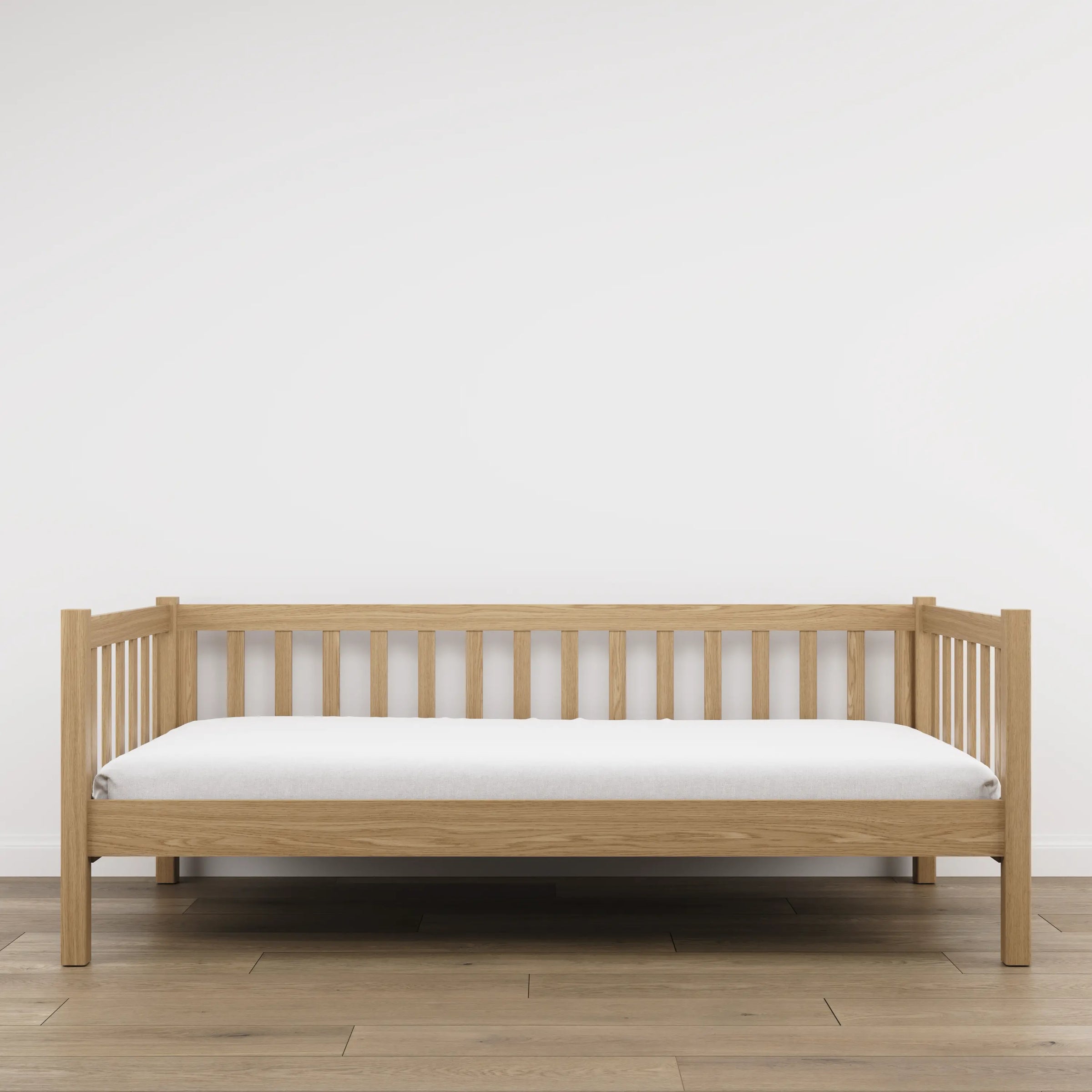 Łóżko sofa N03 dąb naturalny – dodatkowy widok, ekologiczne drewno