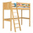 Hoogslaper houten naturel grenen – kinderkamer, massief hout, scandi stijl