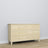 Chest of drawers 6S clear pine – pine, closed drawers, front view, Nizio