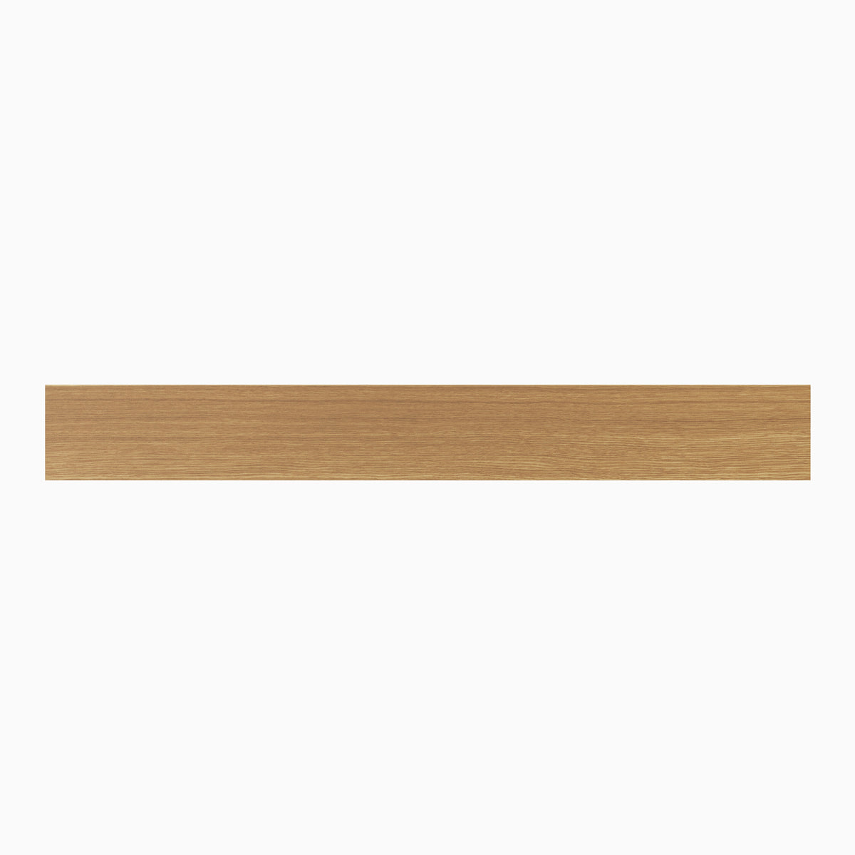 Eikenhouten front met glas