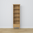 Eikenhouten boekenkast 1S 57 Scandi natureel eiken