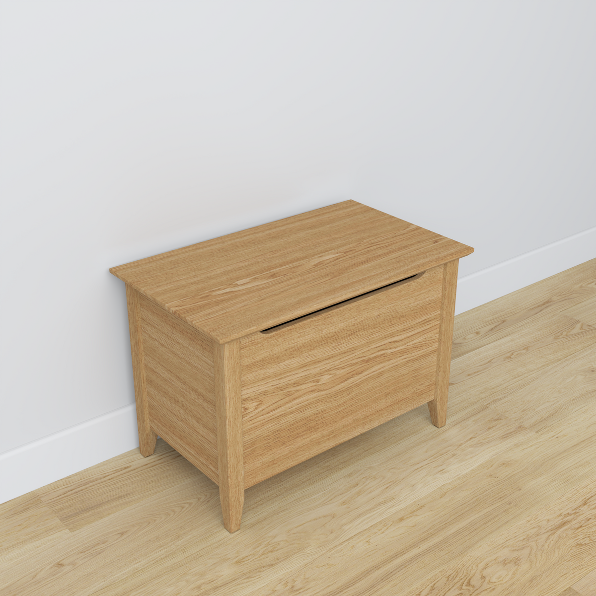 Eiken koffer Scandi naturel eiken