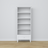 Houten boekenkast 1S 80 Scandi wit
