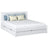 Tweepersoonsbed met lade N02 houten in kleur op maat RAL/NCS – massief hout, Nizio