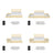 Lit double pin incolore z tiroir w chambre – décoration scandinave