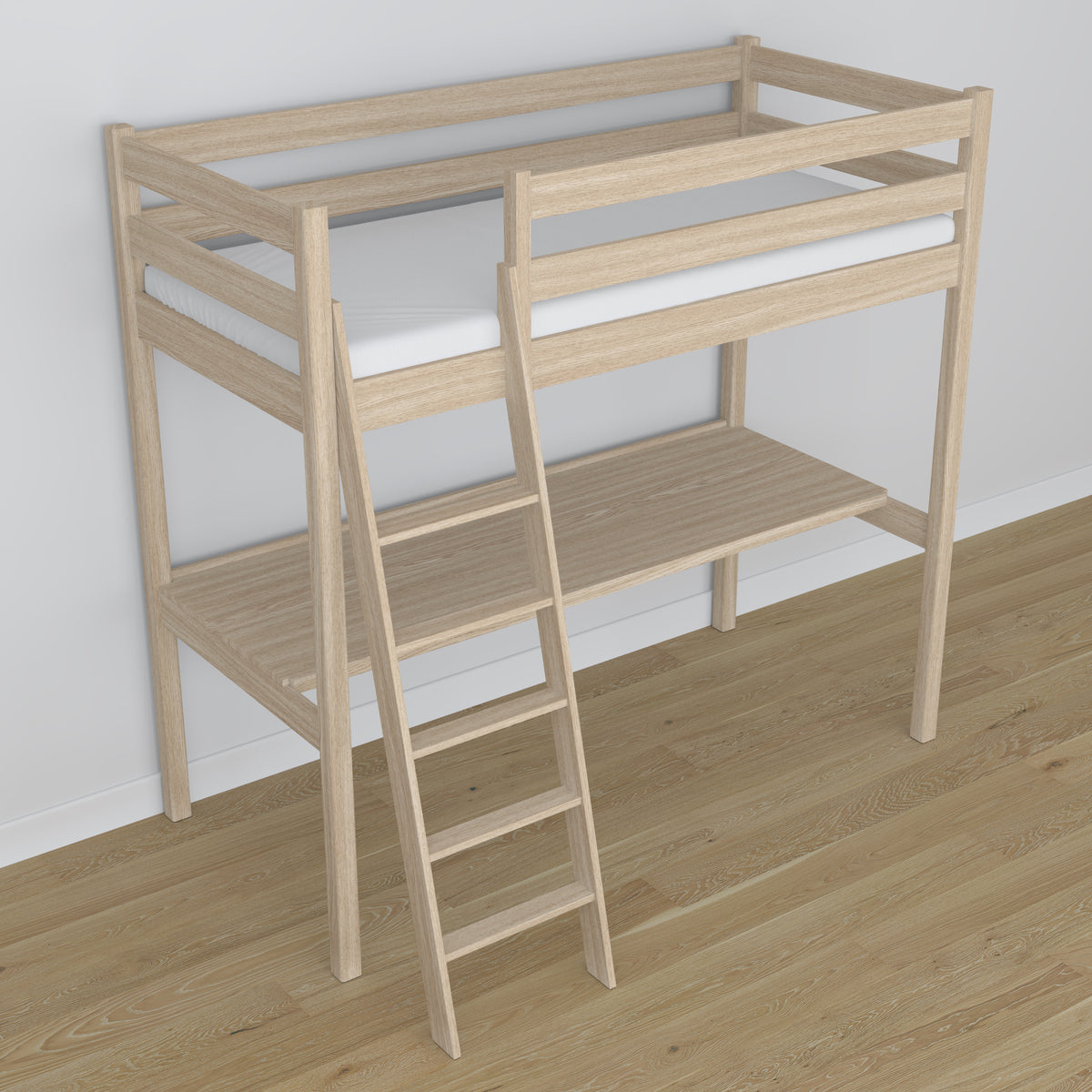 Nizio pine slatted base for loft bed – compatible with every model