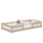 Lit bas en chêne chêne blanchi – chambre, bois massif, style scandinave Nizio