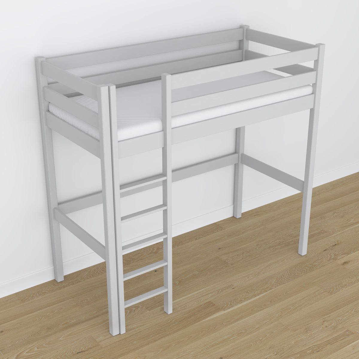 Grenen frame Nizio voor hoogslaper – duurzame basis