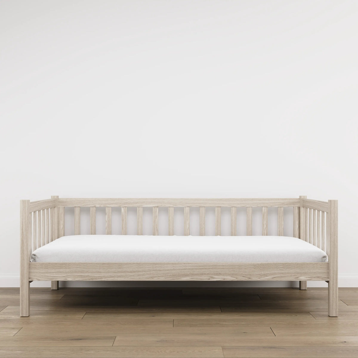 Sofabed gewit eiken van eiken – afmetingen en schema, Nizio