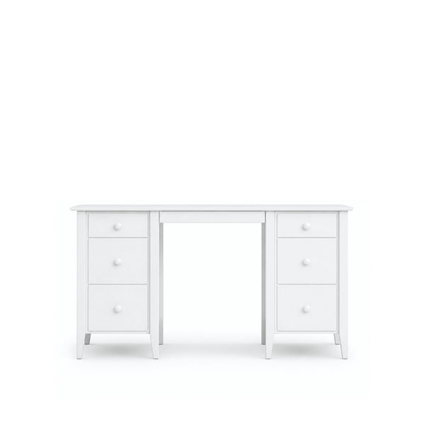 Wooden desk 6S Scandi white
