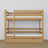Oak Bunk Bed Natural Oak – Interior of Mattress Drawer, Children’s Room