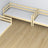 Drielaags stapelbed houten transparant grenen – close-up van verbindingen en constructiedetails