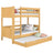 Stapelbed met lade voor matras houten naturel grenen – kinderkamer scandi