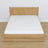 Tweepersoonsbed met lade van eikenhout naturel eiken – bergruimte en functionaliteit