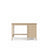 Oak desk 3S Scandi oak bleached