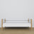 Slaapbank houten wit-eiken – details van hout en verbindingen, Nizio Home