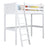 N04 Wooden Loft Bed in Custom RAL/NCS Color – Solid Wood, Nizio