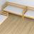 Driepersoonsstapelbed houten naturel grenen – close-up op verbindingen en constructiedetails