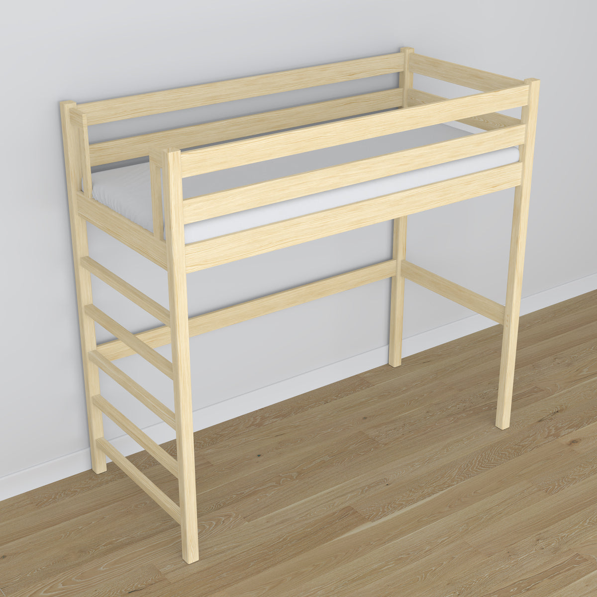 Sommier en pin Nizio pour lit mezzanine – base durable
