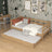Slaapbank met matraslade eiken naturel eiken – kinderkamer, scandi