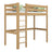 Hoogslaper eikenhout naturel eiken – kinderkamer, massief hout, scandi stijl