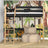 Hoogslaper zwart-eiken – houten ladder en valbescherming, Nizio Home