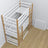 3-laags stapelbed wit met eiken in kinderkamer – scandi inrichting, Nizio