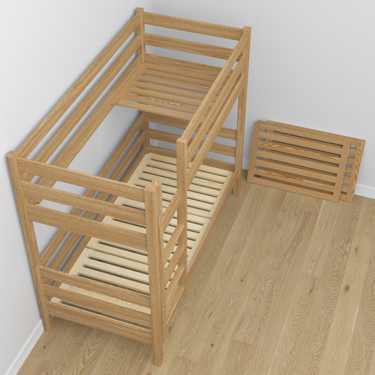 Nizio Home pine slatted base – for bunk beds and loft beds