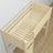 Hoogslaper houten transparant grenen – details van verbindingen en ladder, Nizio Home