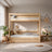 Lit superposé en chêne avec tiroir pour matelas N03 chêne naturel