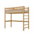 Eiken hoogslaper N01 eiken natureel