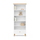 Wooden shelf 1S 80 Scandi white / oak