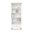 Houten boekenkast 1S 80 Scandi wit / natureel eiken