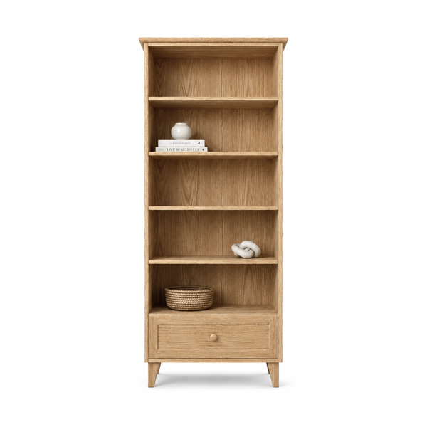 Étagère 1S 80 Scandi en chêne chêne naturel
