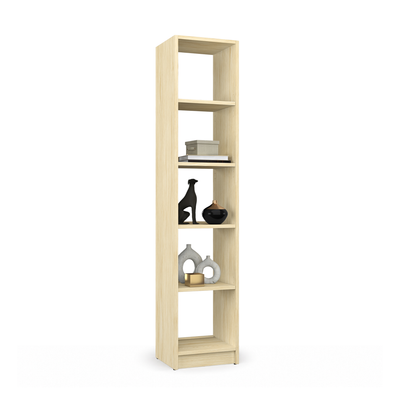 Houten boekenkast N01 kleurloos grenenhout