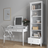 Houten boekenkast 1S 57 Scandi wit