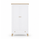 Armoire 2D1S Scandi en bois blanc / chêne naturel