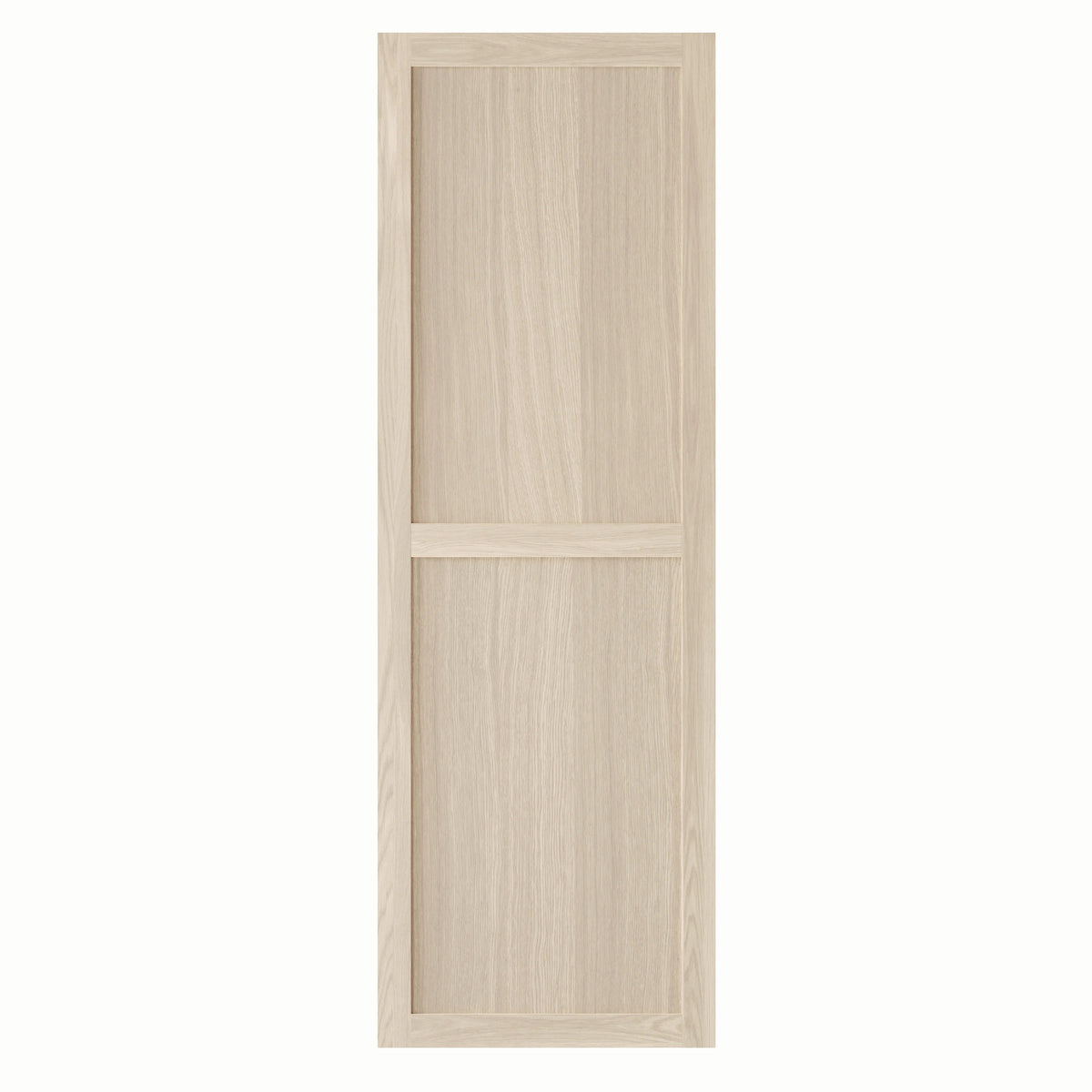 Façade de meuble en chêne blanchi