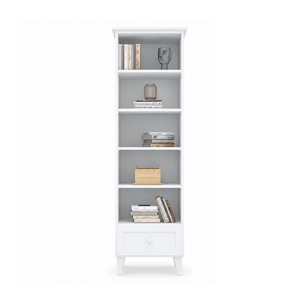 Étagère 1S 57 Scandi en bois blanc