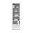 Houten boekenkast 1S 57 Scandi grijs