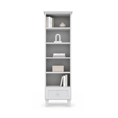 Houten boekenkast 1S 57 Scandi grijs