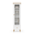 Vitrine 1S 57 Scandi en bois blanc / chêne naturel